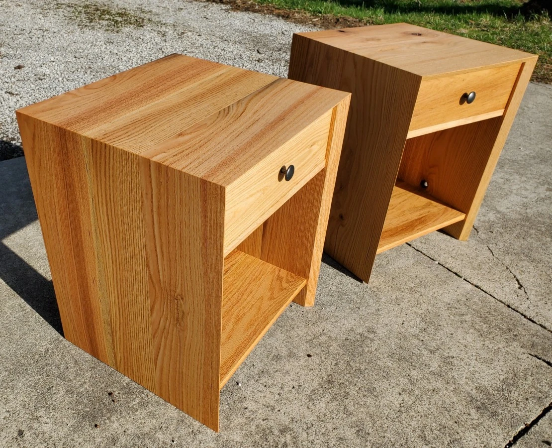 Grain Wrapped End Tables