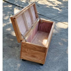 Modern Cedar Lined Blanket Chest