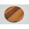 12" Round Oak Cutting Board - BB57