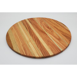 16" Round Oak Cutting Board - BB58