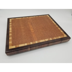 Double Border Cherry Butcher Block - BB44
