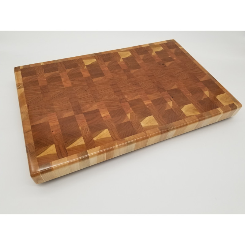 Maple Border Cherry Butcher Block - BB45 Maple Border Cherry Butcher Block - BB45