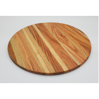 16" Round Oak Cutting Board - BB58